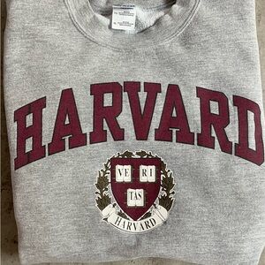Vintage Harvard collegiate crewneck sweatshirt